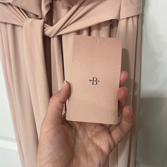 Anthropologie BHLDN Blush Pink Mendoza Maxi Dress NWT Sz 4 - Picture 10 of 16